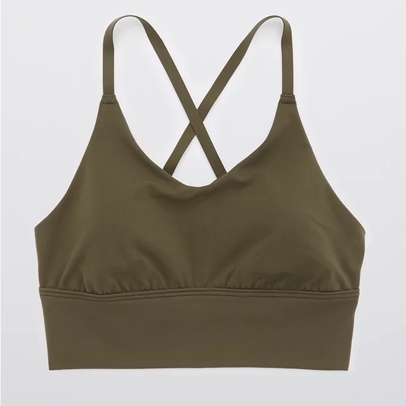 OFFLINE By Aerie Real Me Strappy Back Sports Bra Size Medium - Picture 3 of 9
